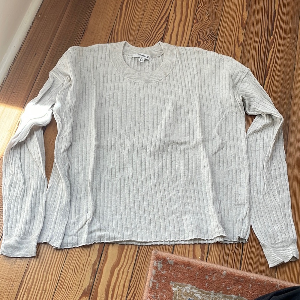 Madewell Crop Sweater